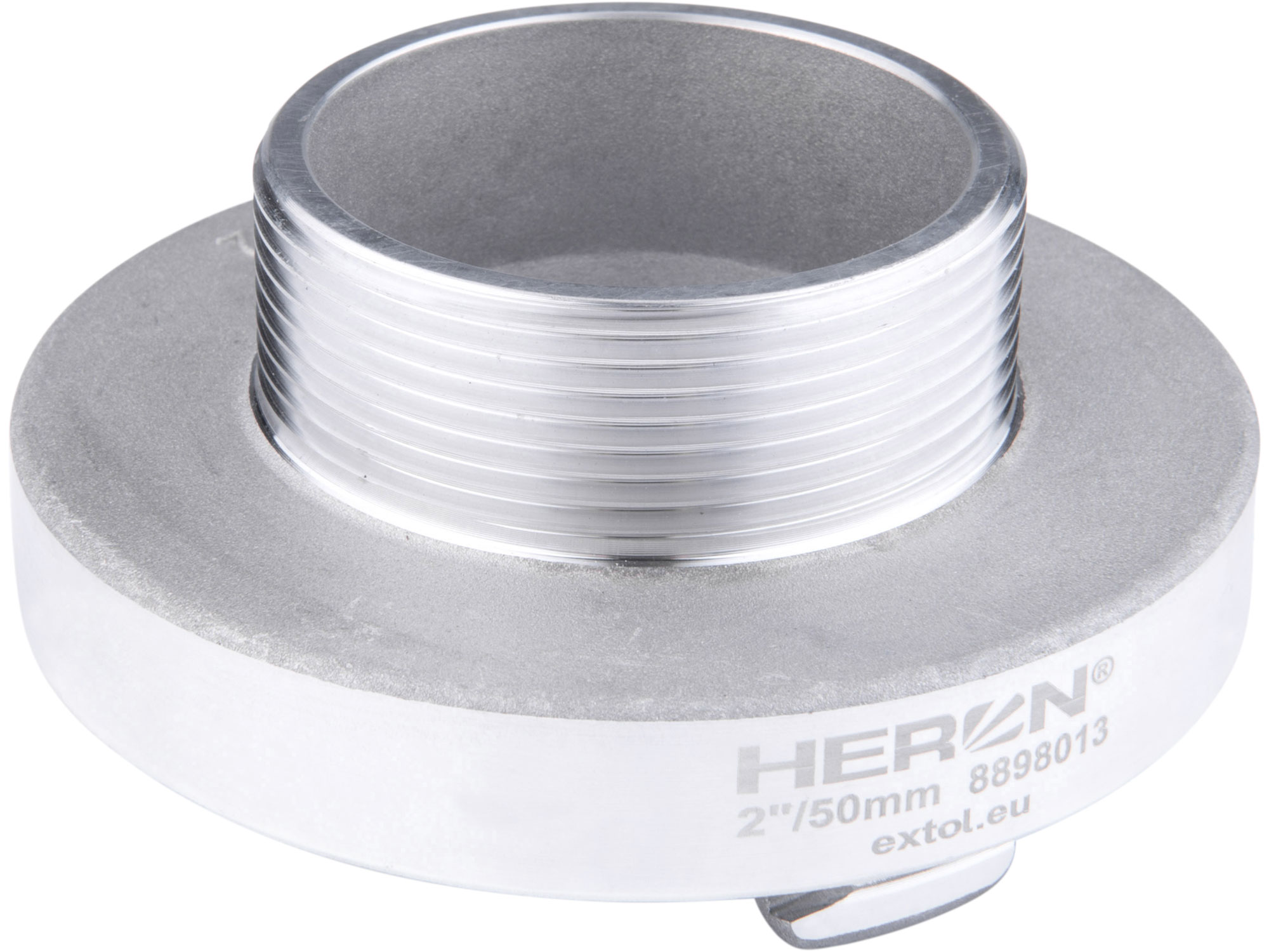 spojka C52 pevná s těsněním, vnější závit G 2", hliník