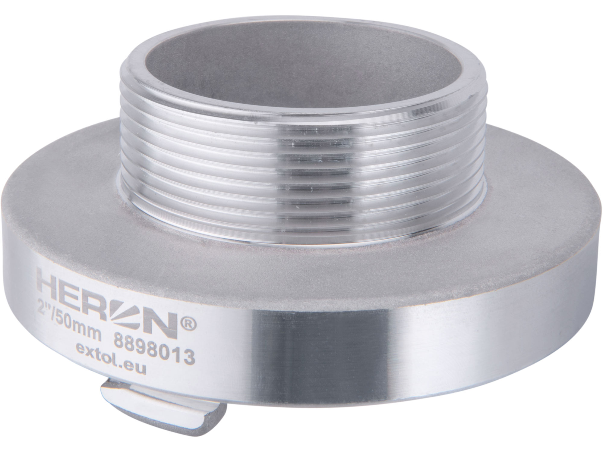 spojka C52 pevná s těsněním, vnější závit G 2", hliník