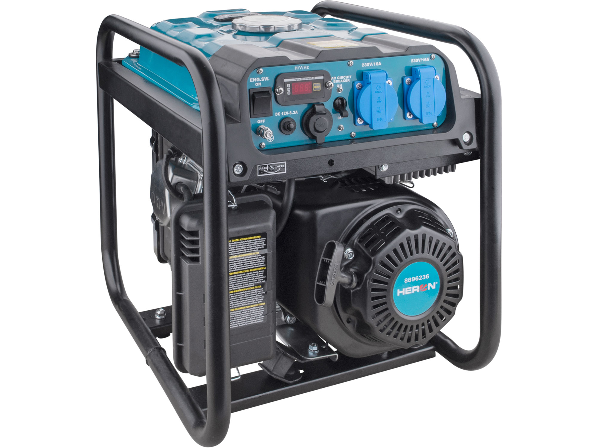 elektrocentrála digitální invertorová, 7HP/4,3kW