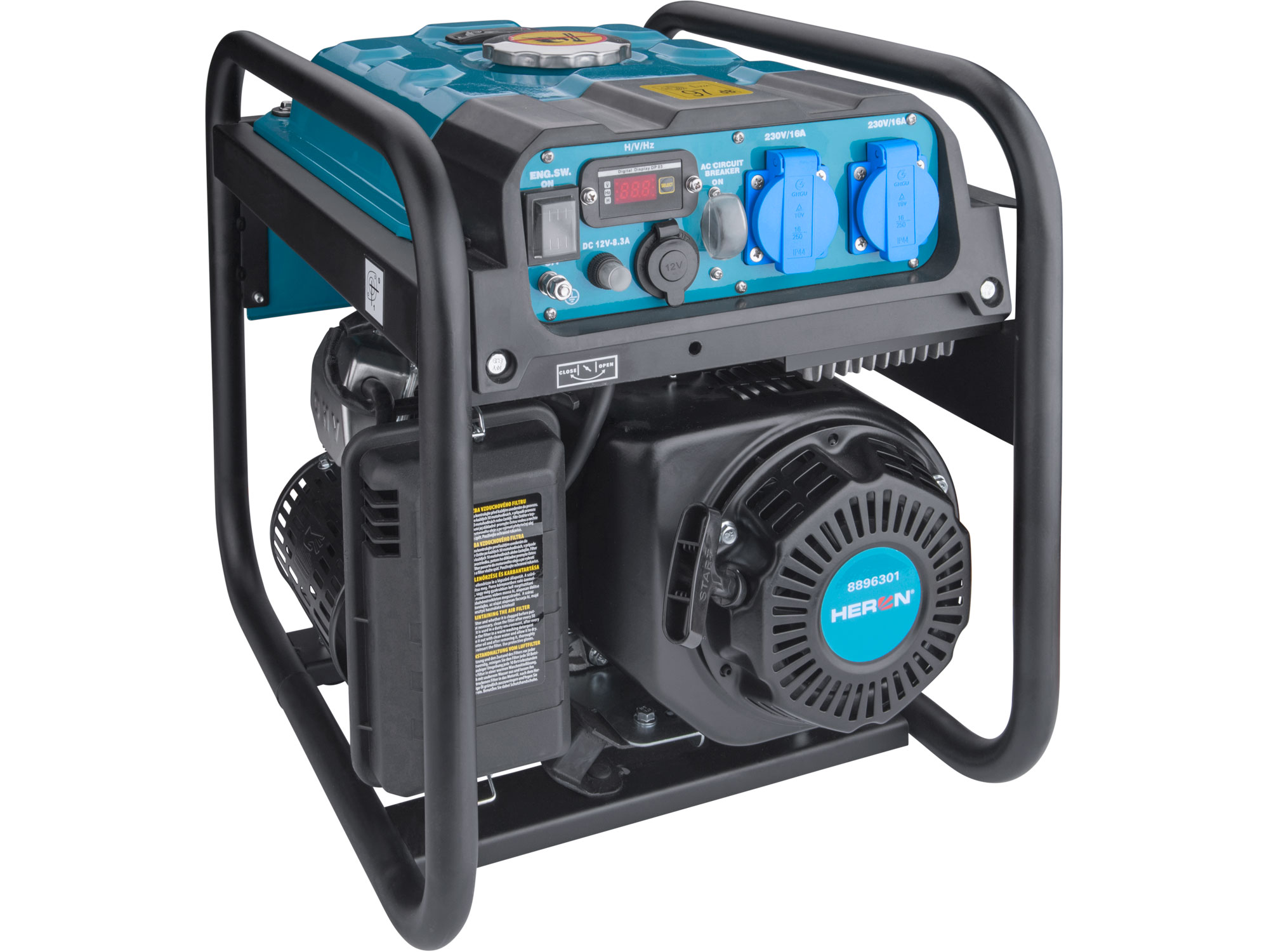 elektrocentrála se svářečkou 160A, benzínová 14HP/5,5kW