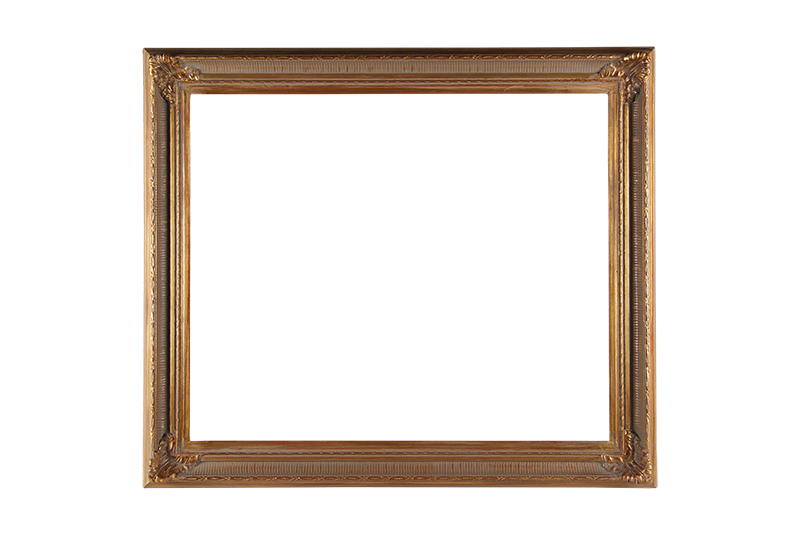 Hoek Ornamentlijst goud antiek