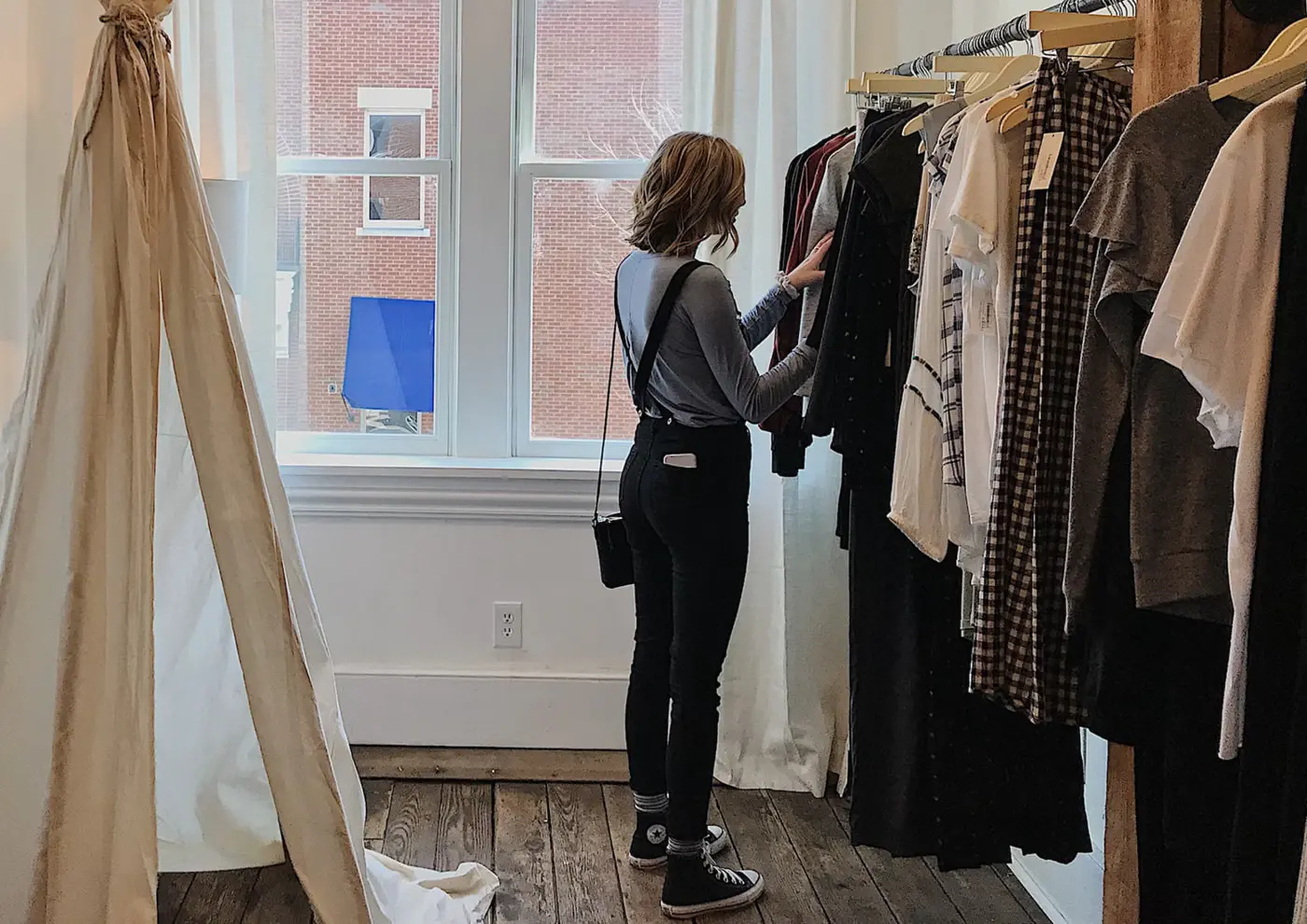 Woman shopping