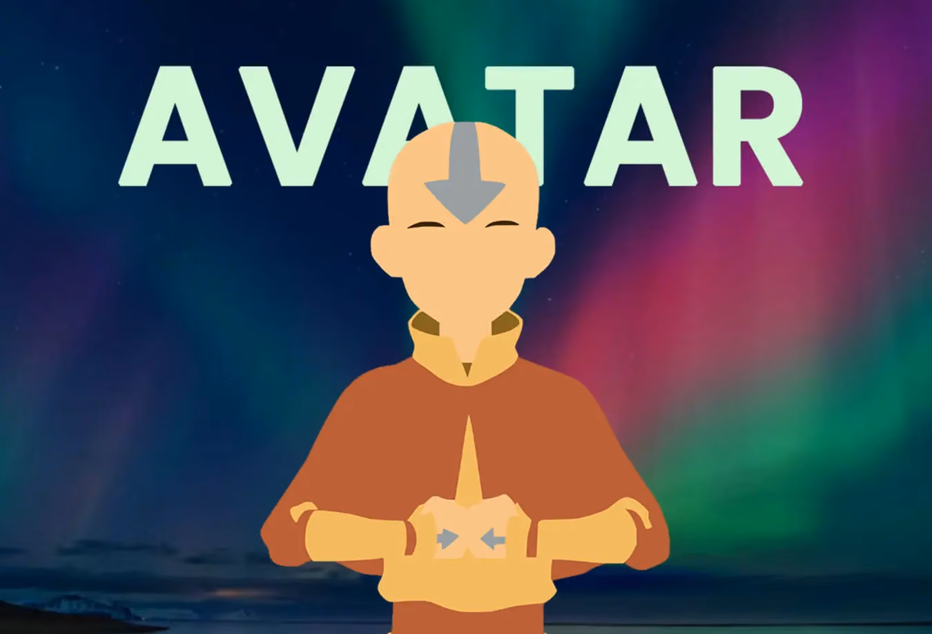 Aang from Avatar The Last Air Bender Meditates at the Easter Air Temple to Unlock His Chakras and enter the Avatar State