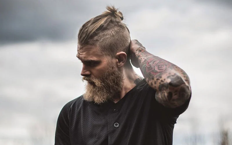 warrior cut on men
