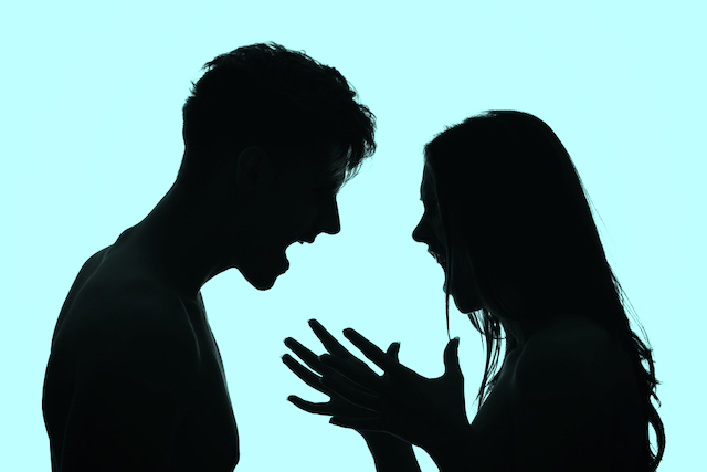 couple arguing