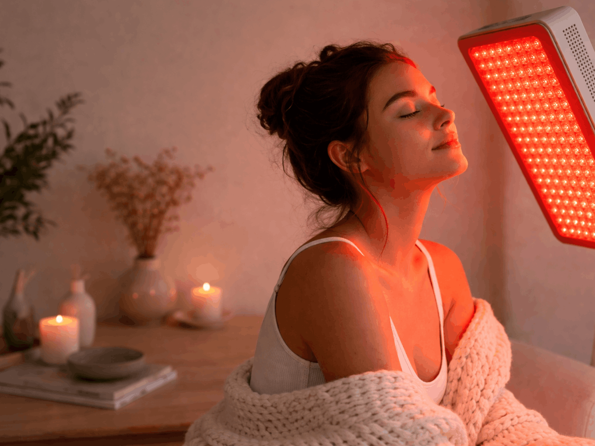 Red Light Therapy Panel for At-Home Skincare Routine