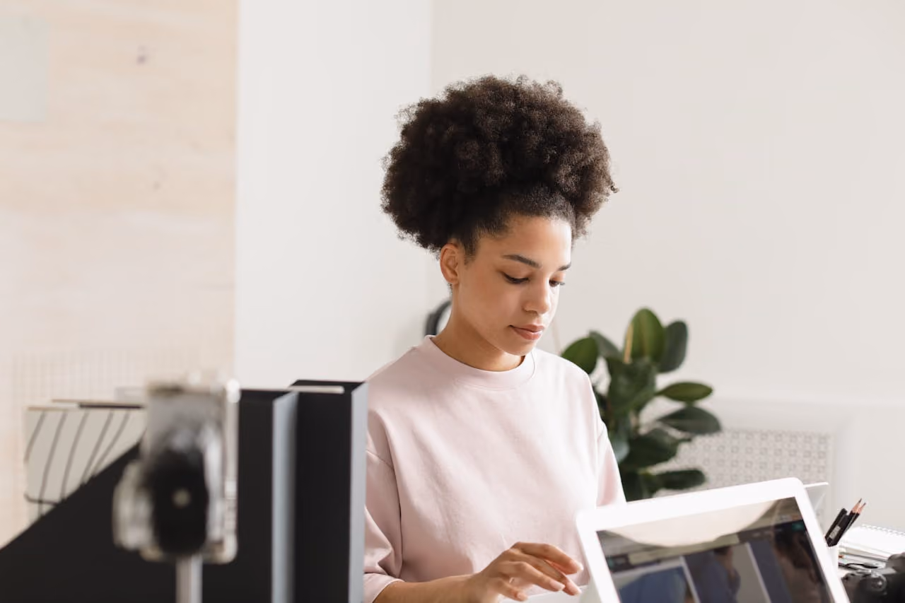 woman of color thriving as a workplace leader
