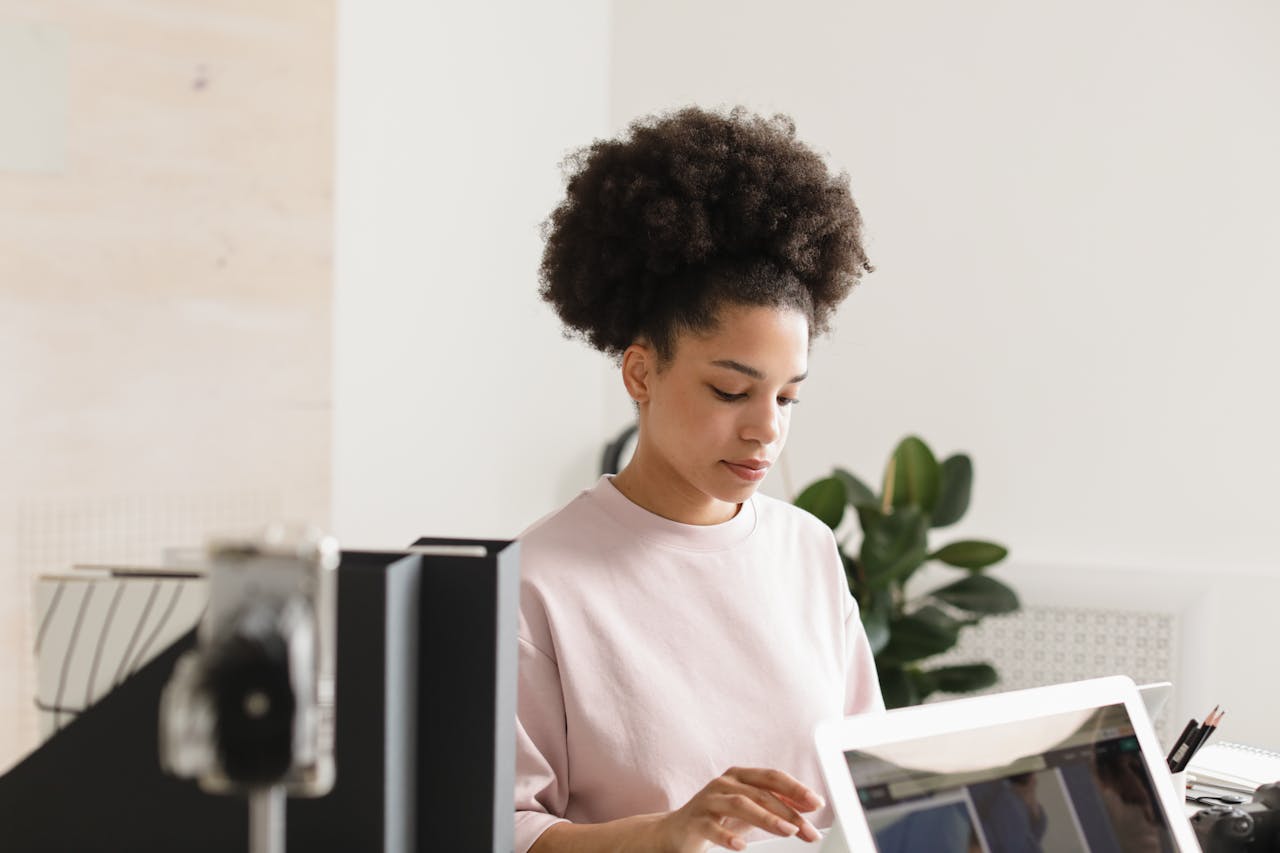 woman of color thriving as a workplace leader