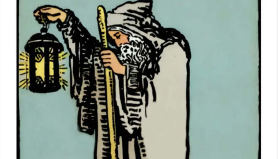 the virgo tarot card the hermit