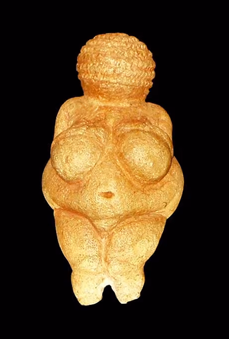 The Venus of Willendorf figurine, an important artifact of ancient feminine spiritual traditions