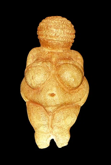 The Venus of Willendorf figurine, an important artifact of ancient feminine spiritual traditions