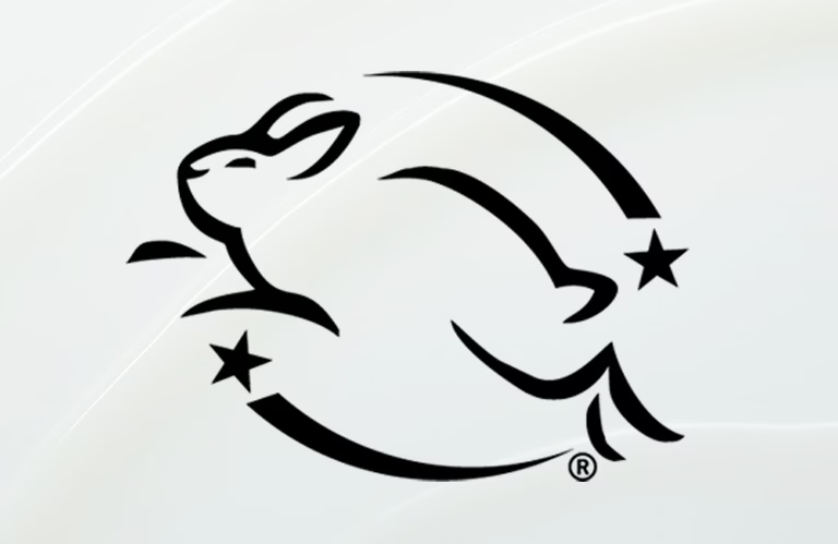 leaping bunny logo