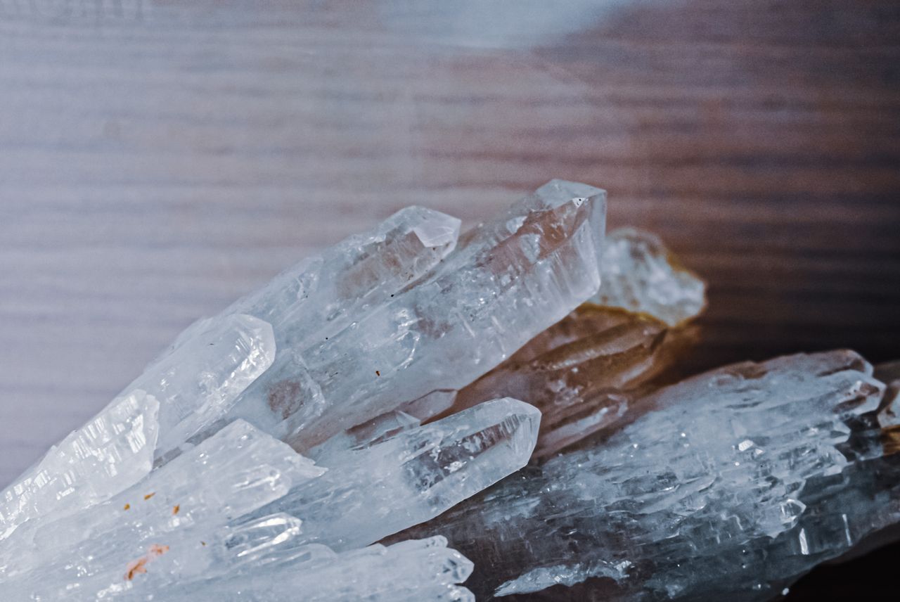 selenite crystals ready to be used for spiritual and energetic practices