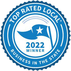 Voted top rated local business in the state 2018