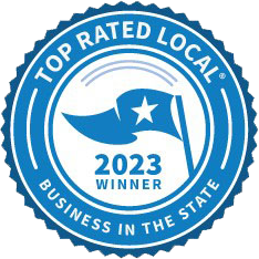 Voted top rated local business in the state 2018