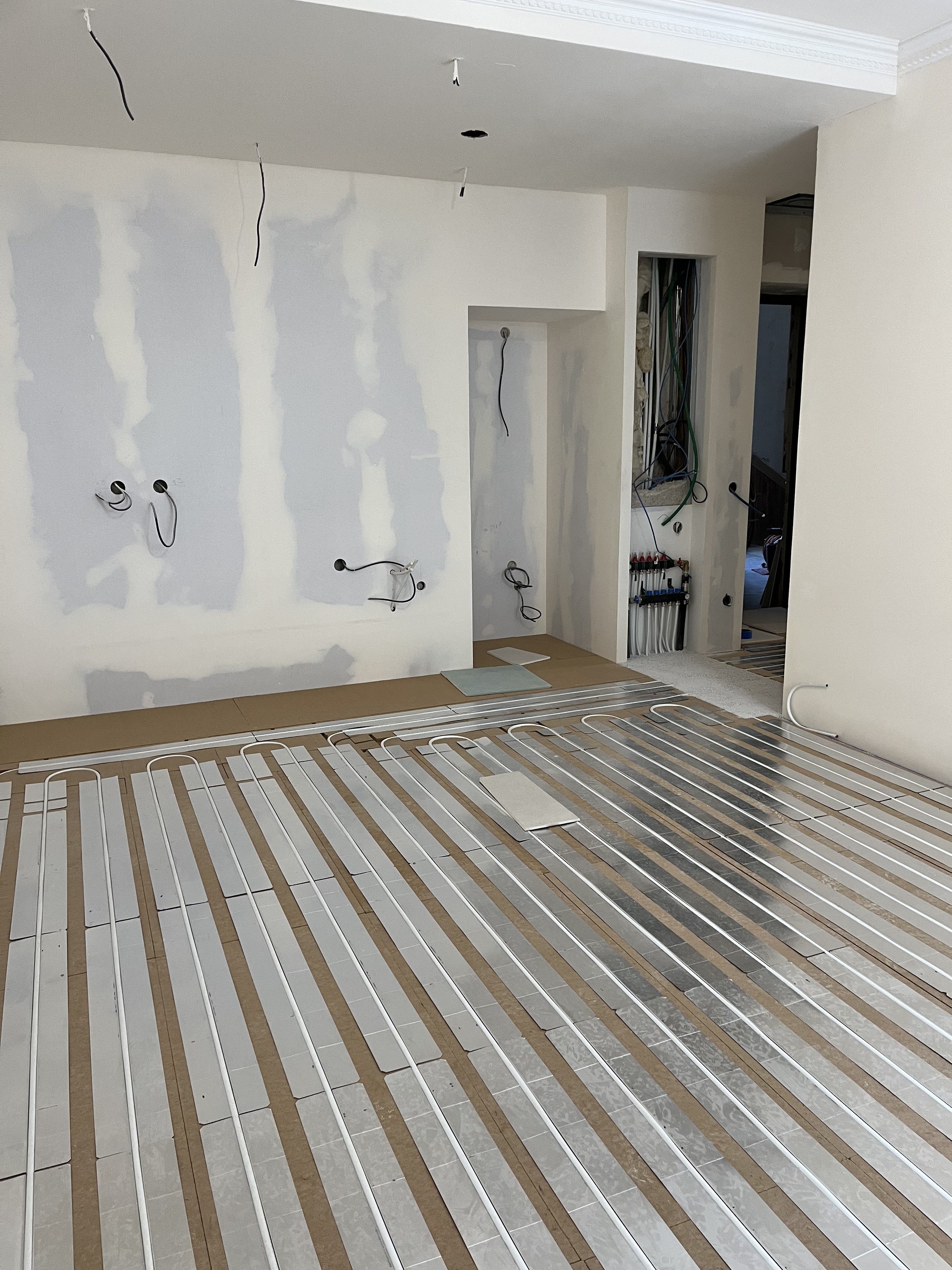 Aménagement d’un appartement avec un plancher chauffant ECO + 40 MM 
