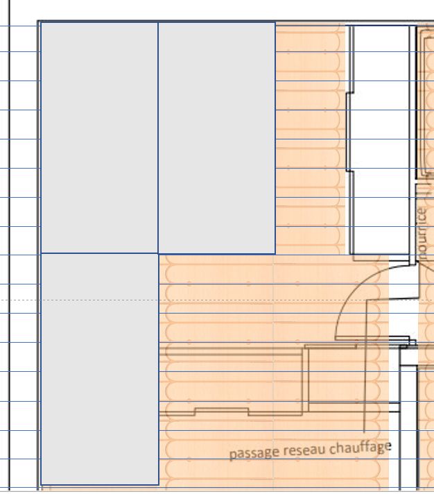Position des plaques de plâtre par rapport aux fourrures et plafond chauffant