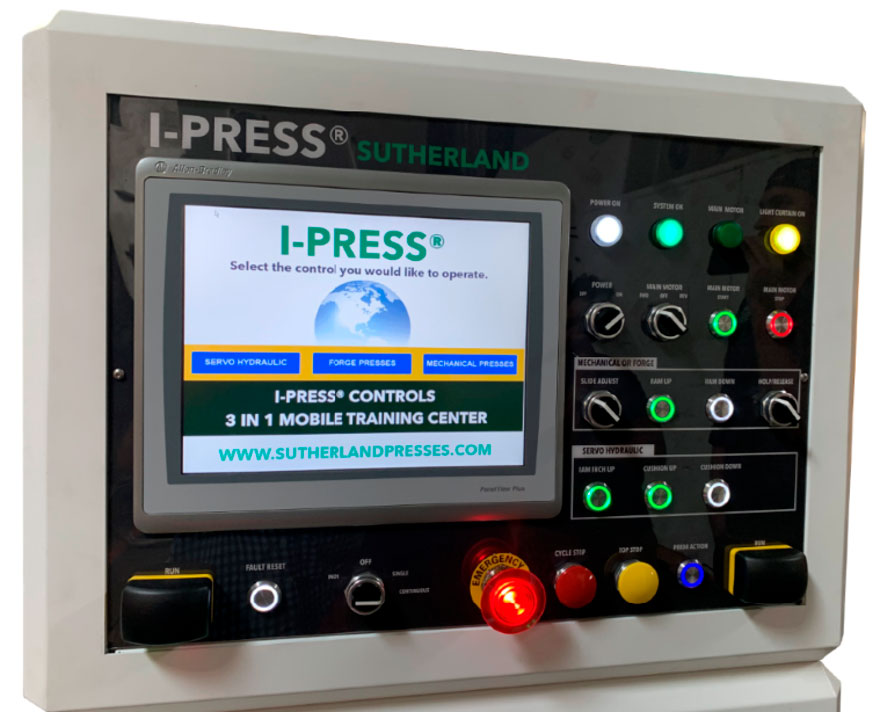 Sample I-PRESS® control & MOS / main operation station