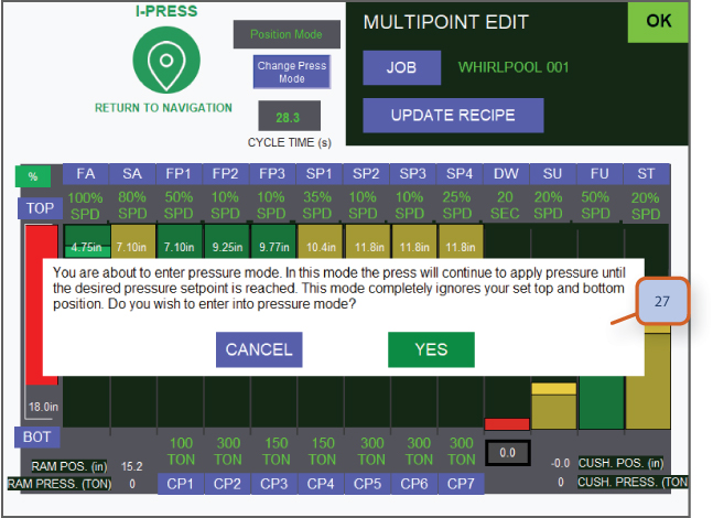 MULTI POINT SETUP 3