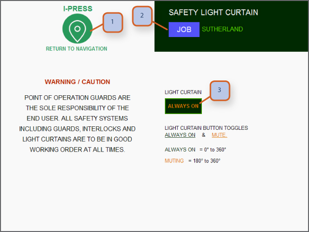 SAFETY LIGHT CURTAINS