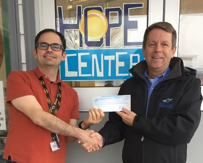 Badgerland Pressure Cleaning sponsoring Hope Center in Waukesha
