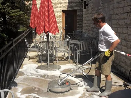 Commercial Restaurant Patio Cleaning in Waukesha