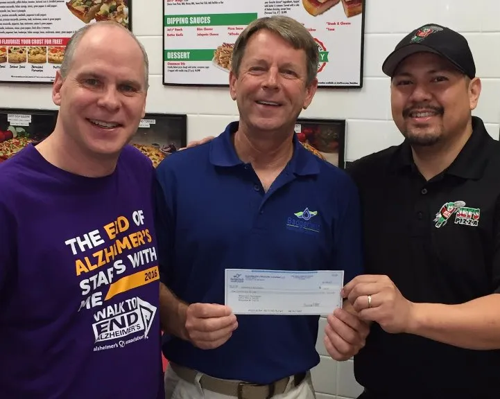 Badgerland Pressure Cleaning sponsors Alzheimers Association