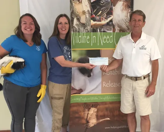wildlife in need center supported by badgerland