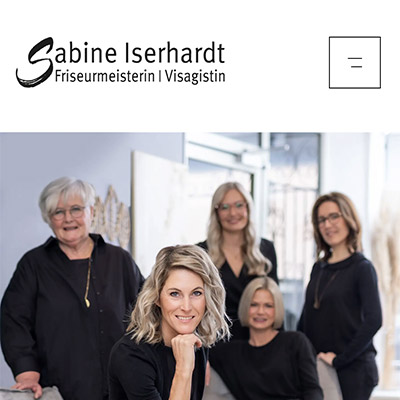 Sabine Iserhardt Friseurmeisterin & Visagistin
