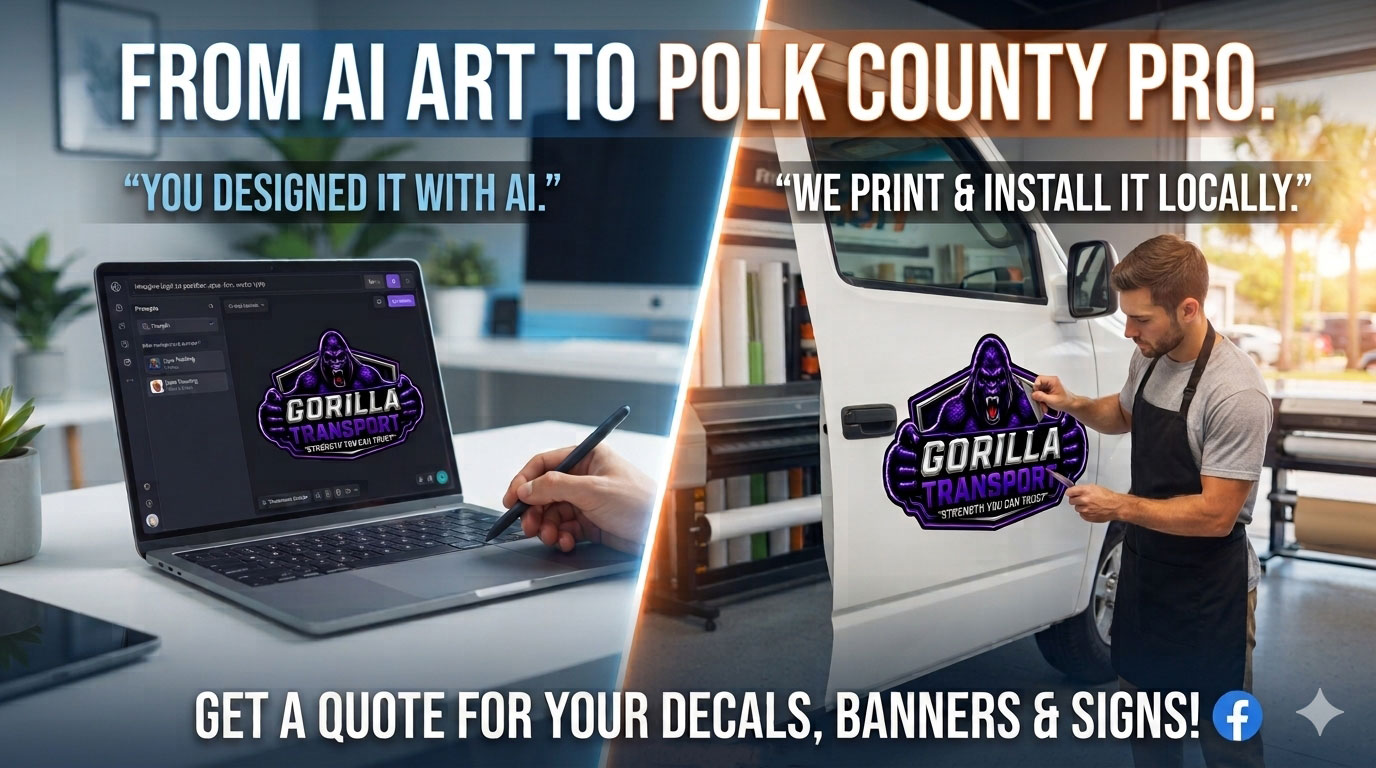 From Screen to Sign: The Do’s and Don’ts of Printing Your AI-Generated Logo