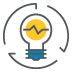 Tracking and attribution icon