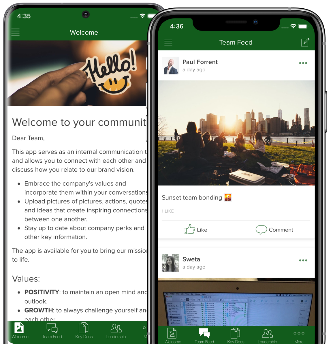 A mobile app to welcome attendees to your conference, event or training
