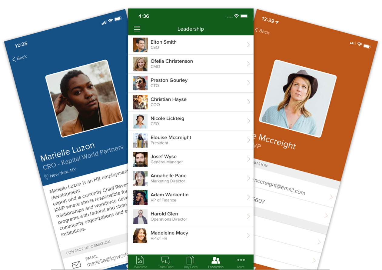 Add personalized profile pages of your speakers or attendees with bio, profile picture and social media information