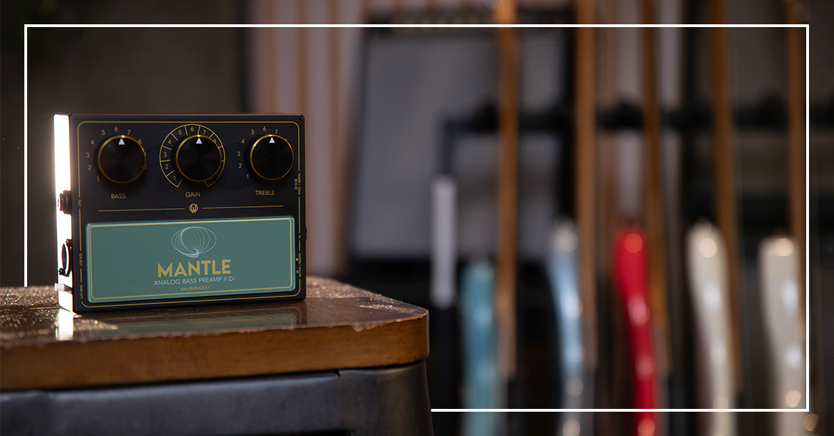 MANTLE by Walrus Audio: Designed with Ian Martin Allison for bass players who care