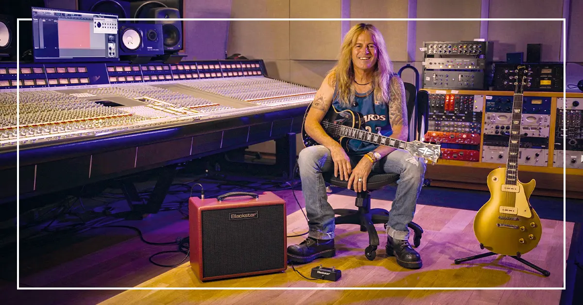 Introducing the Blackstar DA5 Ruby Doug Aldrich Signature Combo