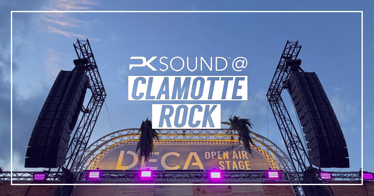 PK Sound powers Clamotte Rock