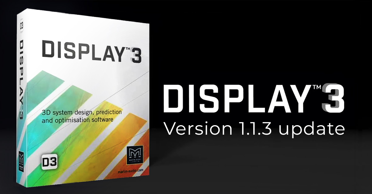 DISPLAY 3 v1.1.3 brings workflow improvements and focuses on everyday workflow