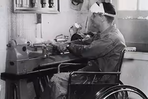 Woodwork at Walter Reed Army Hospital