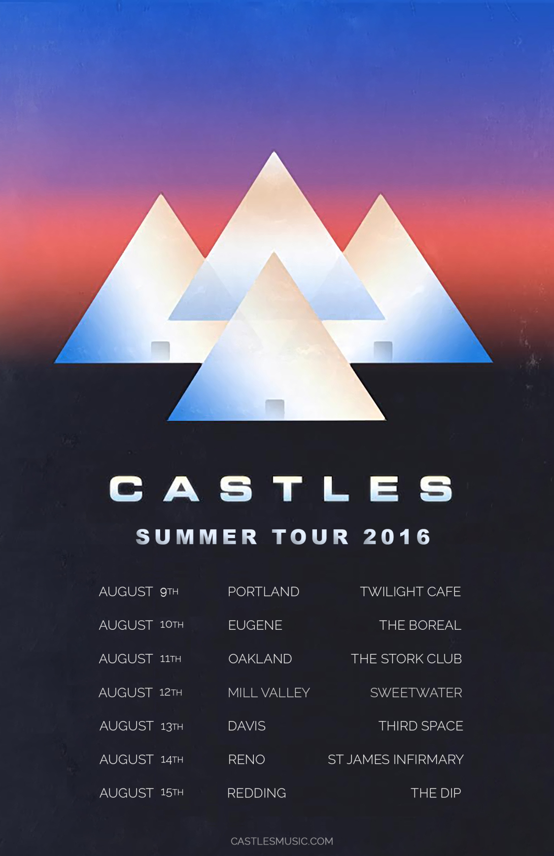 Castles Is Going on Tour