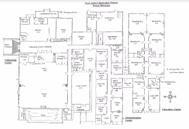 map of First Methodist Church of Homosassa