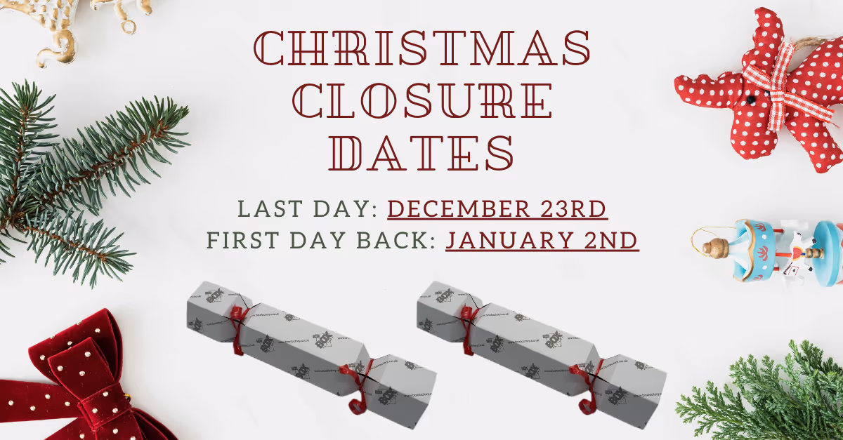 Christmas Opening Dates