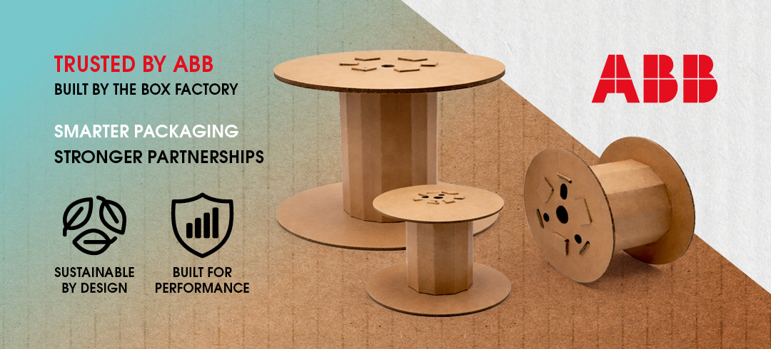 ABB Cardboard Coil Innovated by The Box Factory