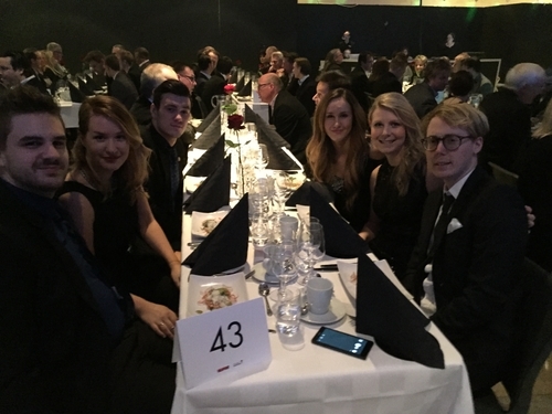 Bilsportsgalan 2015 med Experion racing team