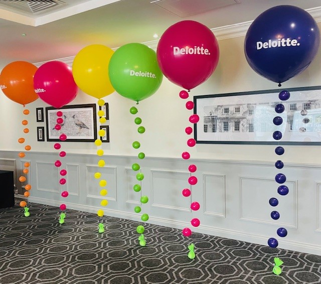 RBS branded balloons