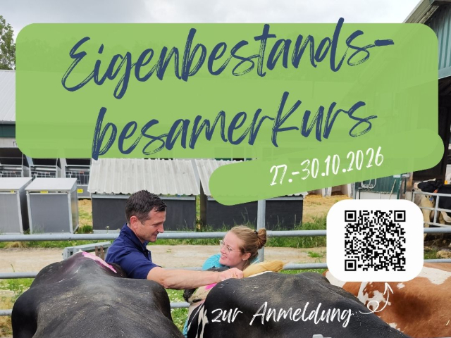 Weiterer Eigenbestandsbesamerkurs im Oktober - JETZT ANMELDEN