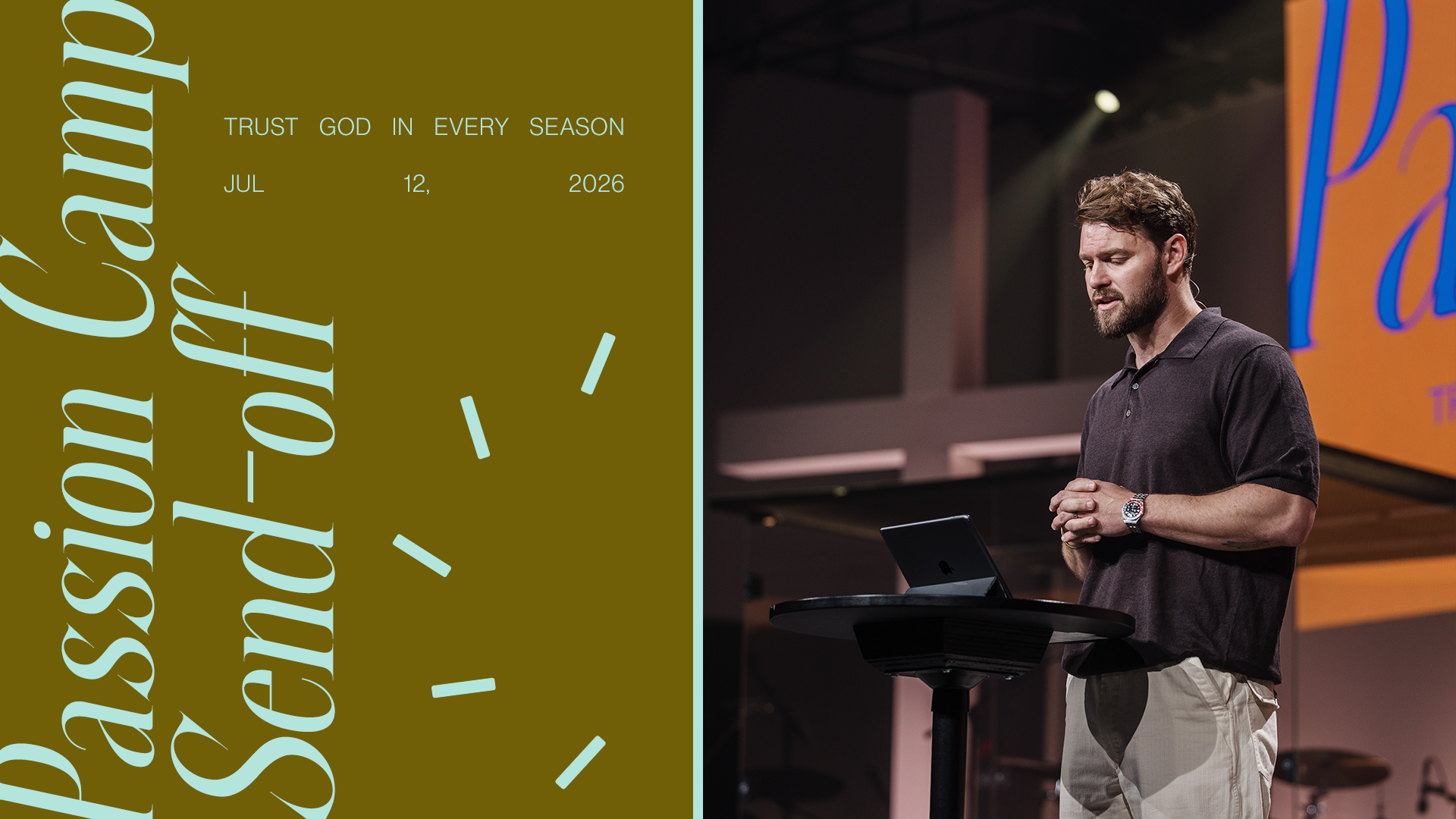 Passion Camp Send-off