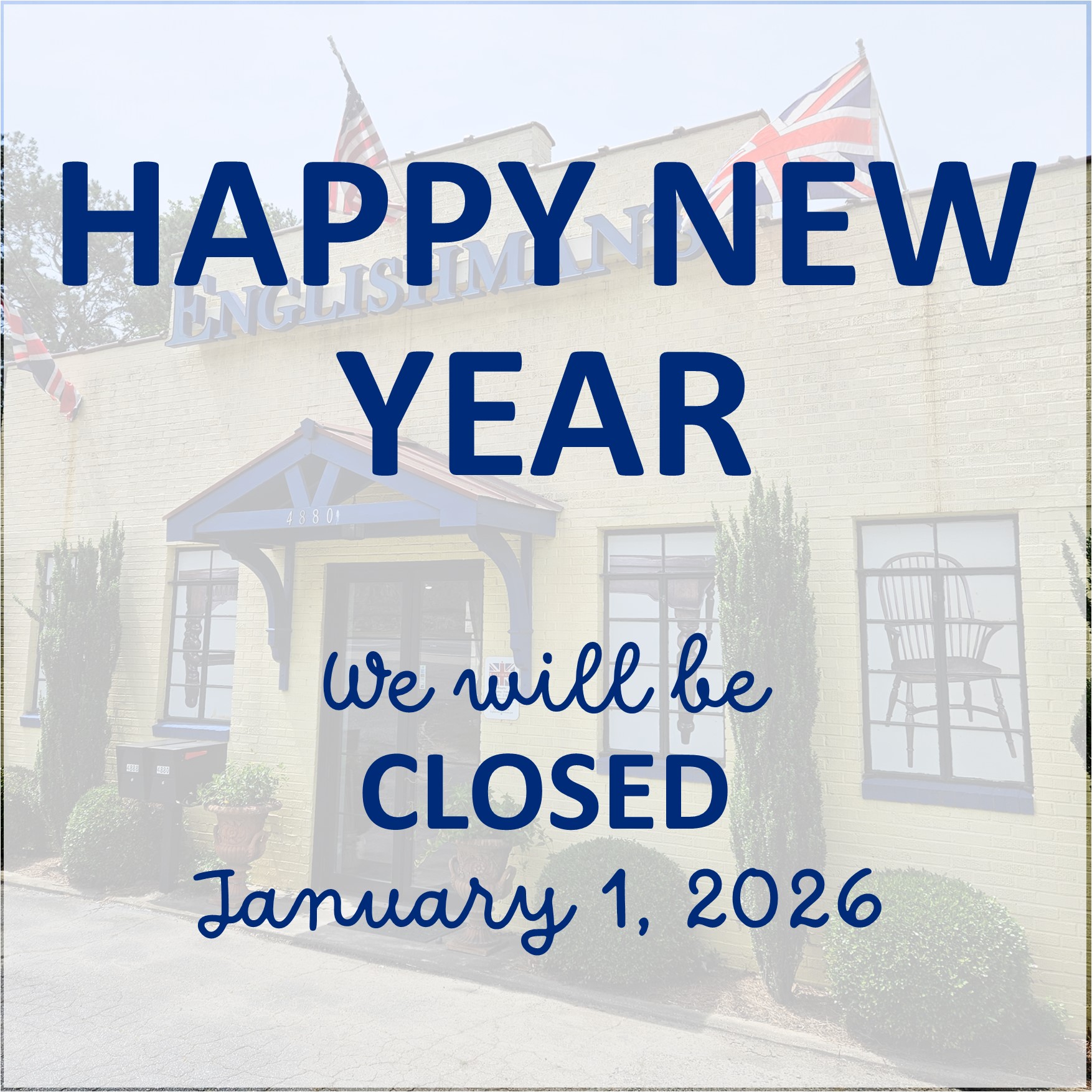 Events and happenings at Englishman's Fine Furnishings