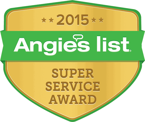 Winners of 2015 Angie's List Pressure Washing Super Service Award
