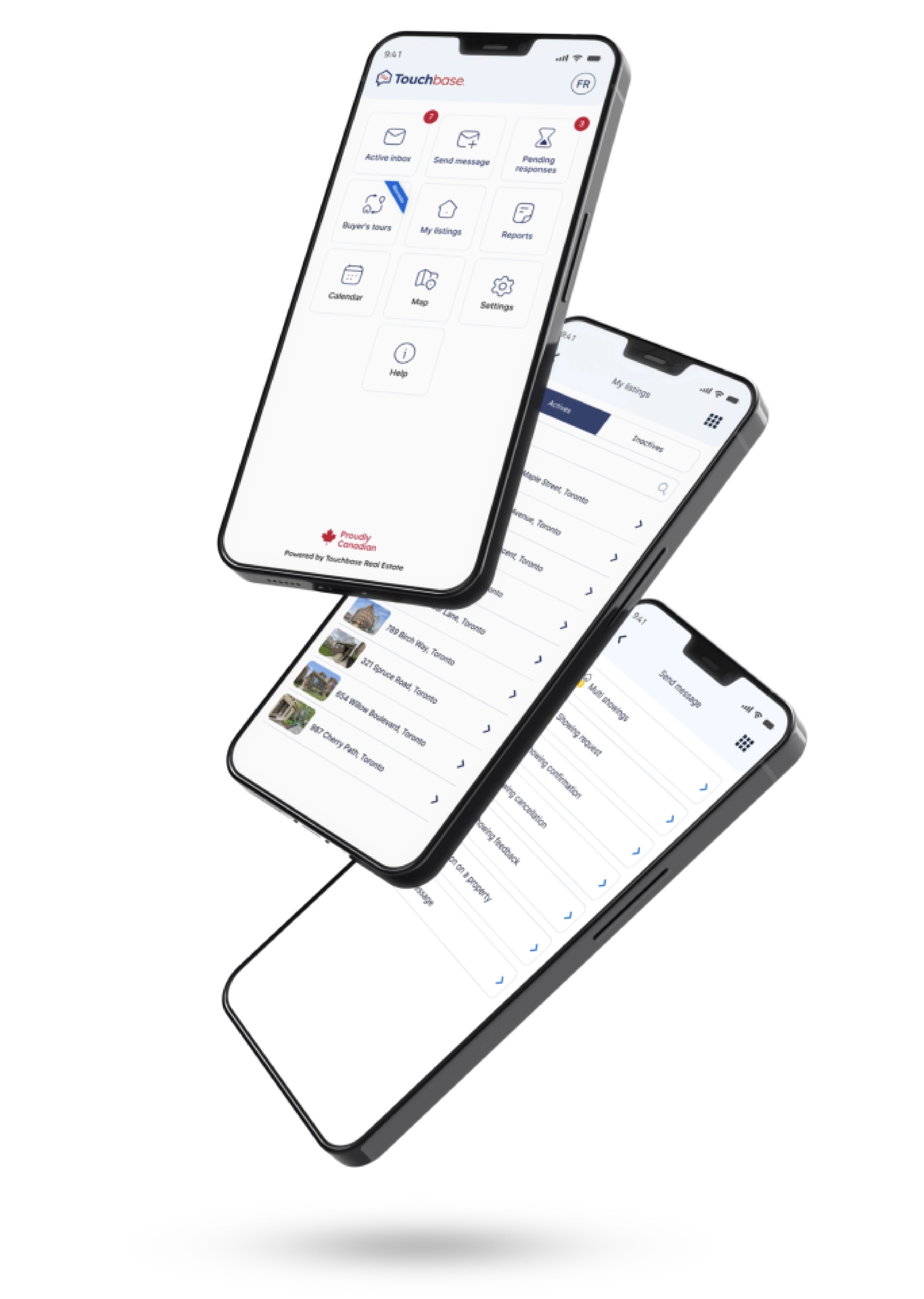 Touchbase mobile app