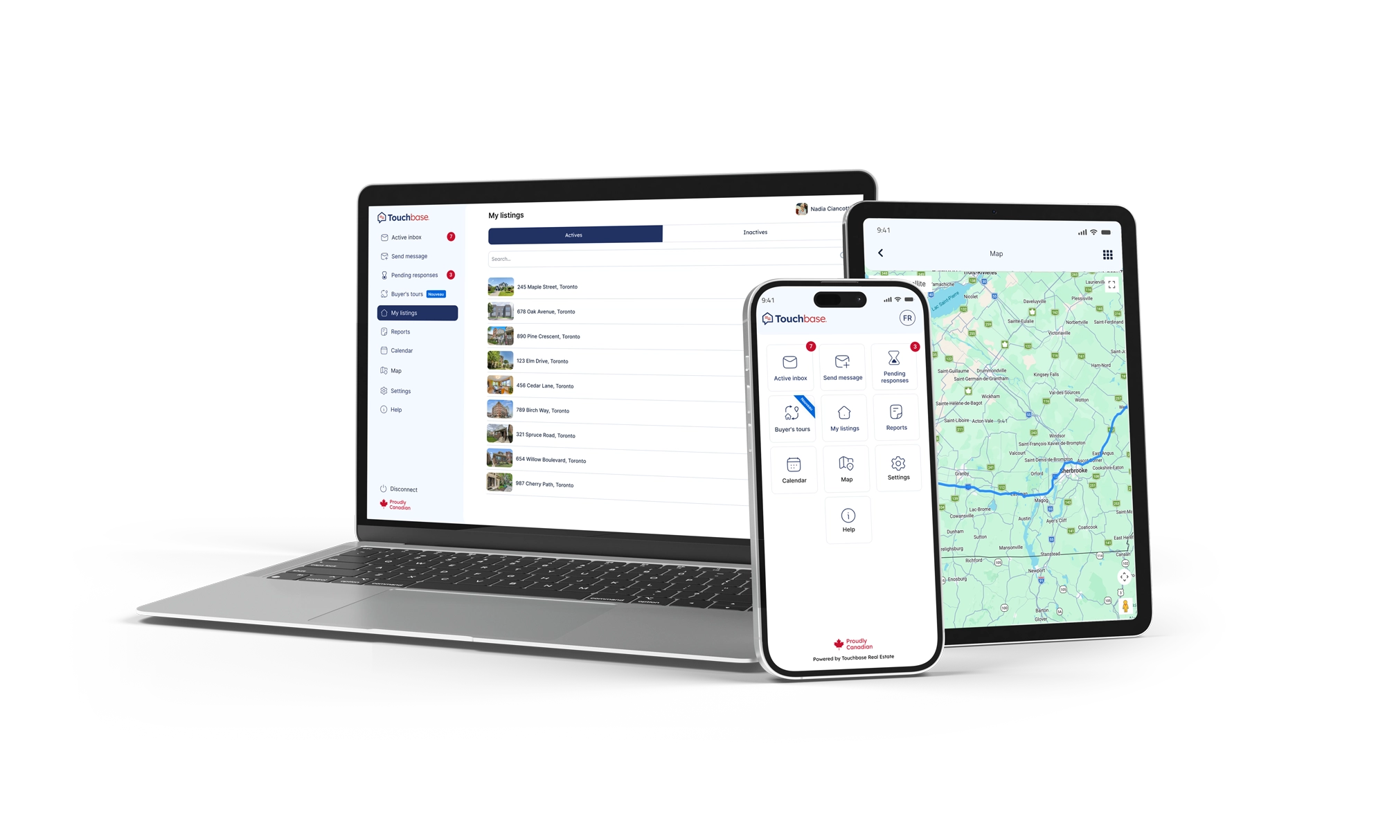 Touchbase sm2 web responsive